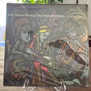 Paul Scofield Reading The Poetry of Dryden Vinyl LP 1962 Caedmon TC 1125 Sealed